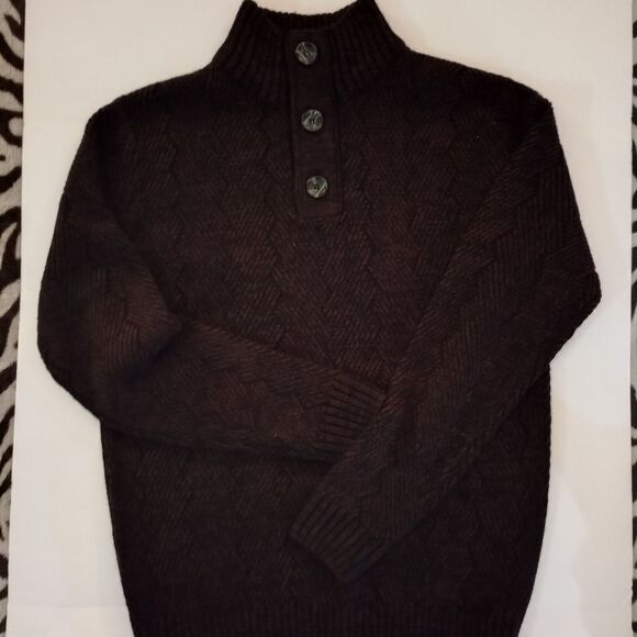 🆕👕 Hudson and Barrow Button Neck Sweater - Picture 1 of 4